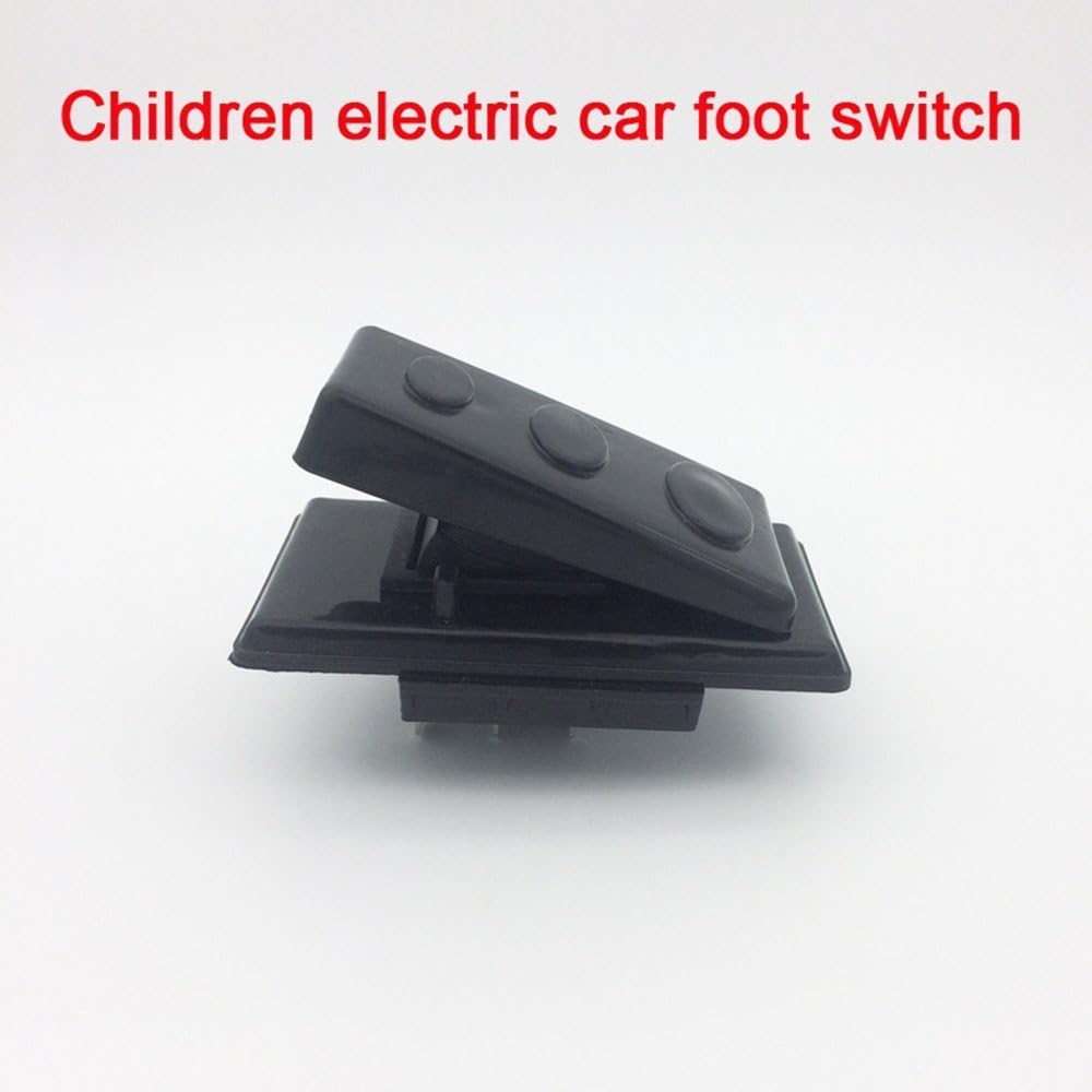 Accelerator Pedal Electric Pedal Foot Switch Accessory for Kids Cars Children Electric Ride on Toys Replacement Parts Big 6 Connectors