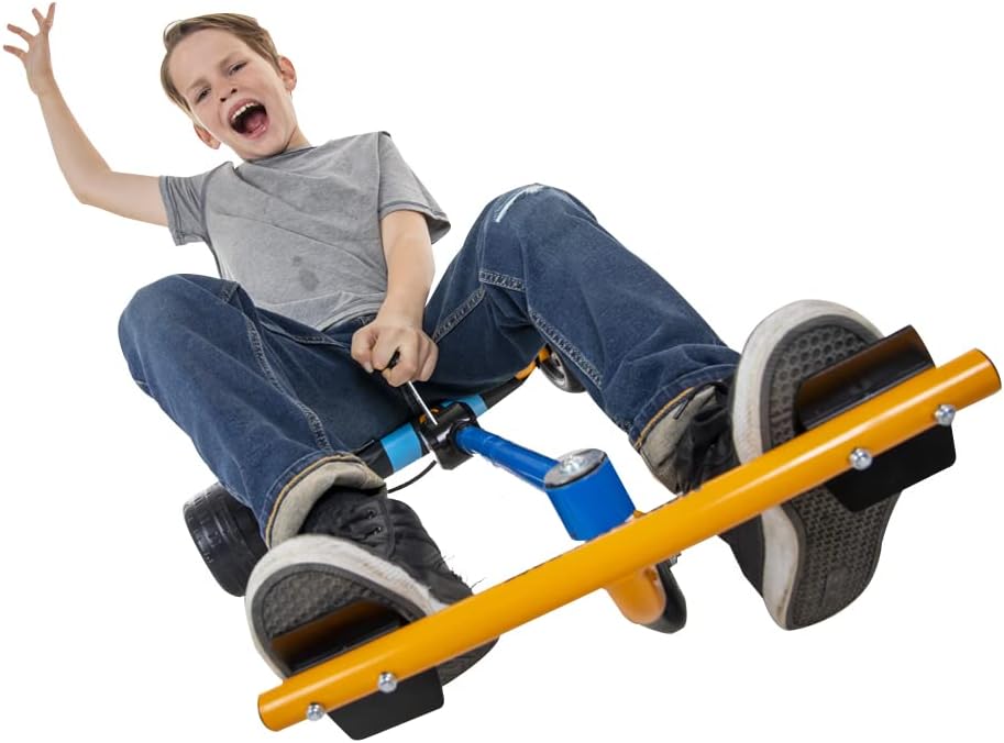 Hot Wheels Roller Racer Go Kart, Kid Powered! No Motor! No Batteries!, Rides on Any Hard Surface Indoors or Outdoors